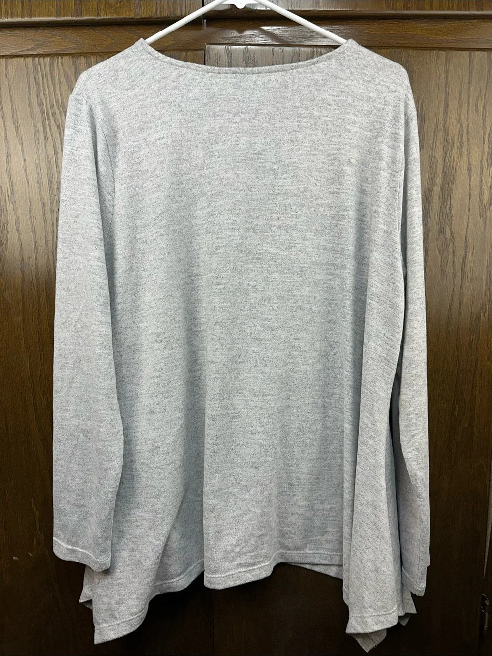 Astrologie Gray Autumn Leaf Long-Sleeve Top
